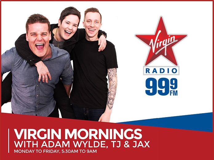 Jax Irwin joins Adam Wylde & TJ on Virgin Radio Toronto mornings