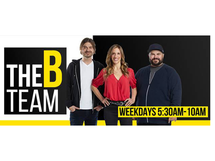 102.1 the Edge debuts new morning show “The B Team”