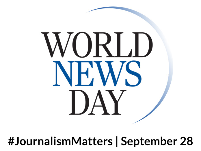 World News Day to underscore message that #JournalismMatters