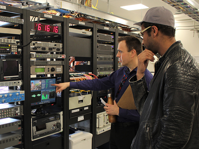SAIT Broadcast Systems Technology program celebrates 50 years with new lab
