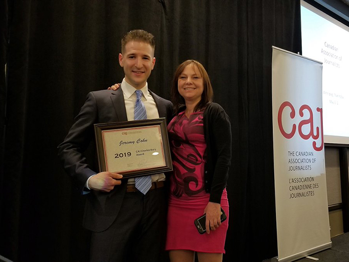 CAJ hands out awards recognizing outstanding investigative journalism