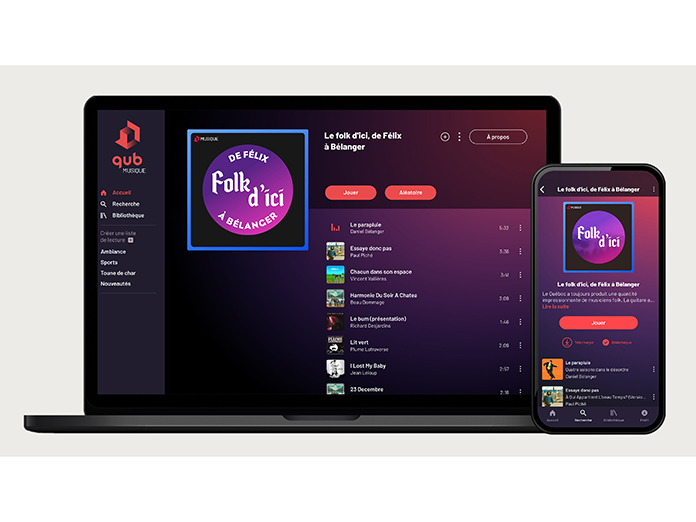 Made in Quebec streaming service QUB musique launches