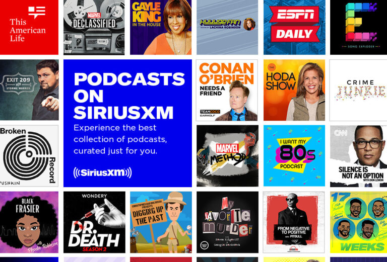 SiriusXM launches new podcast offering