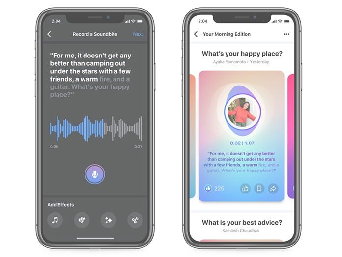 Facebook jumps on social audio trend with live conversation rooms, in-app podcast player