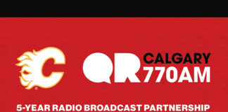 Calgary Flames sign five-year radio partnership with Corus’ QR 770 AM
