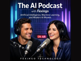 AI podcast studio Fexingo