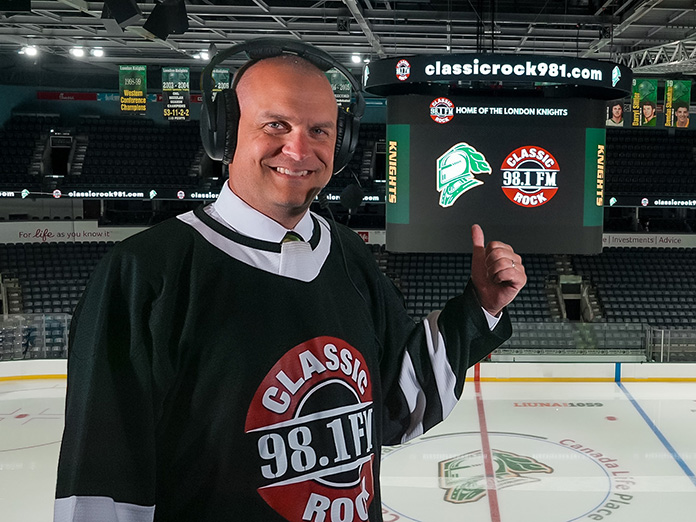 Mike Stubbs, longtime voice of the London Knights
