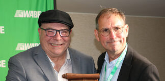 Rob Brown and Gerry Belec